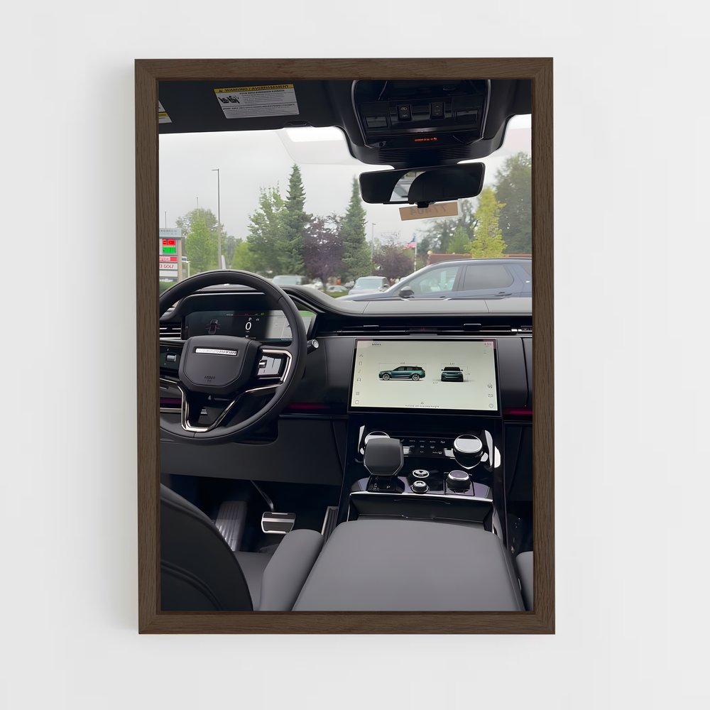 Poster I-Pace Intérieur – affiche Land Rover (vue 5)